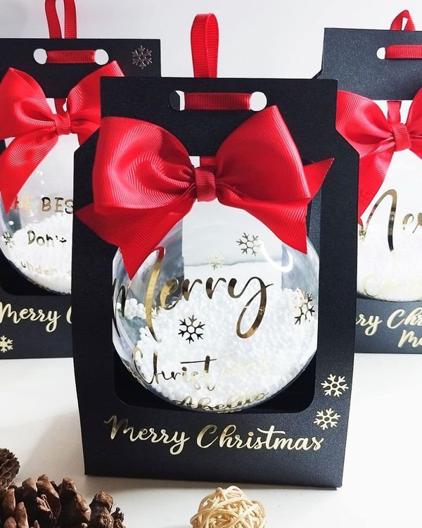 Esfera Navideña Personalizada