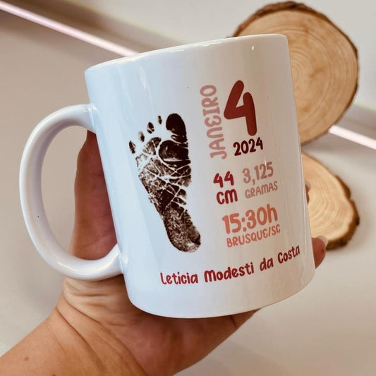 Taza personalizada | Nacimiento Bebé