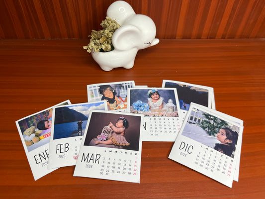 Calendario imantado Personalizado 2026