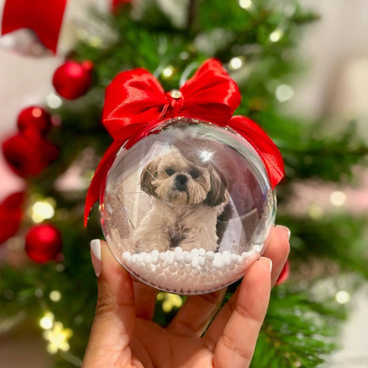 Esfera Navideña Personalizada