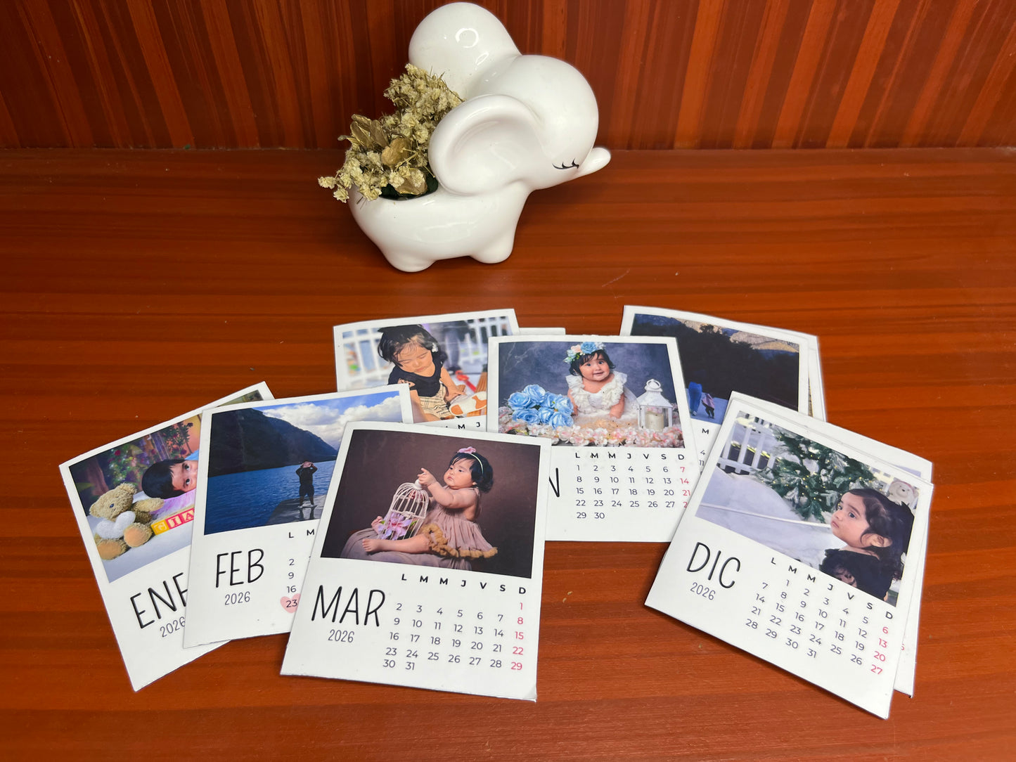 Calendario imantado Personalizado 2026