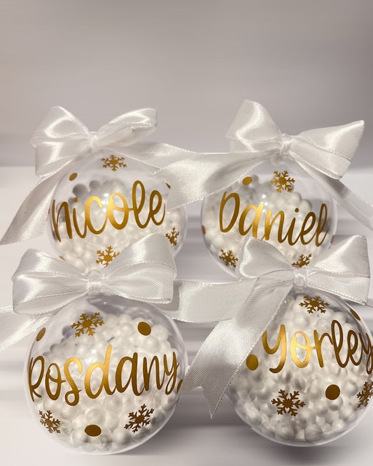 Esferas Navideñas Personalizadas